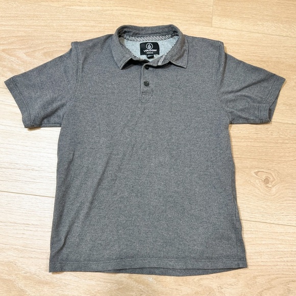 Volcom Charcoal Polo Shirt - Picture 2 of 3